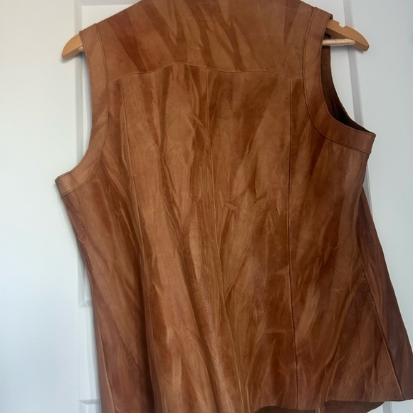 My Tribe Tan Suede Vest - Picture 7 of 8